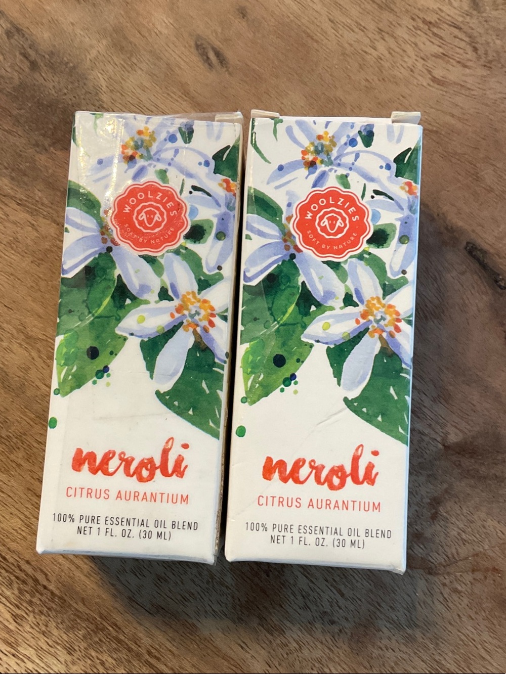 Neroli Citrus Aurantium 100% Pure Essential Oil Blend - White & Green